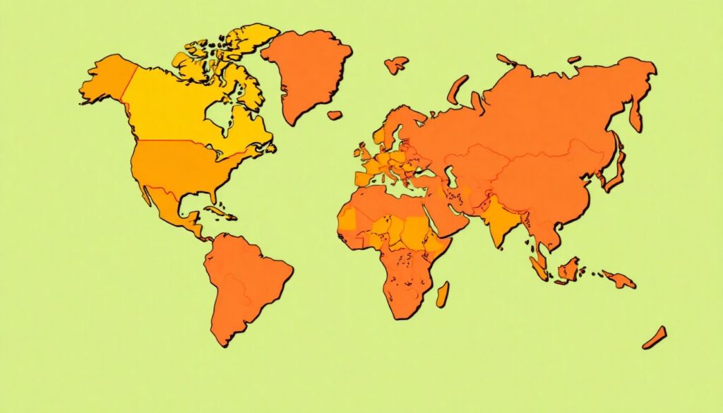 Сравнение инвестиционных ринков: США vs Европа vs развивающиеся рынки - иллюстрация