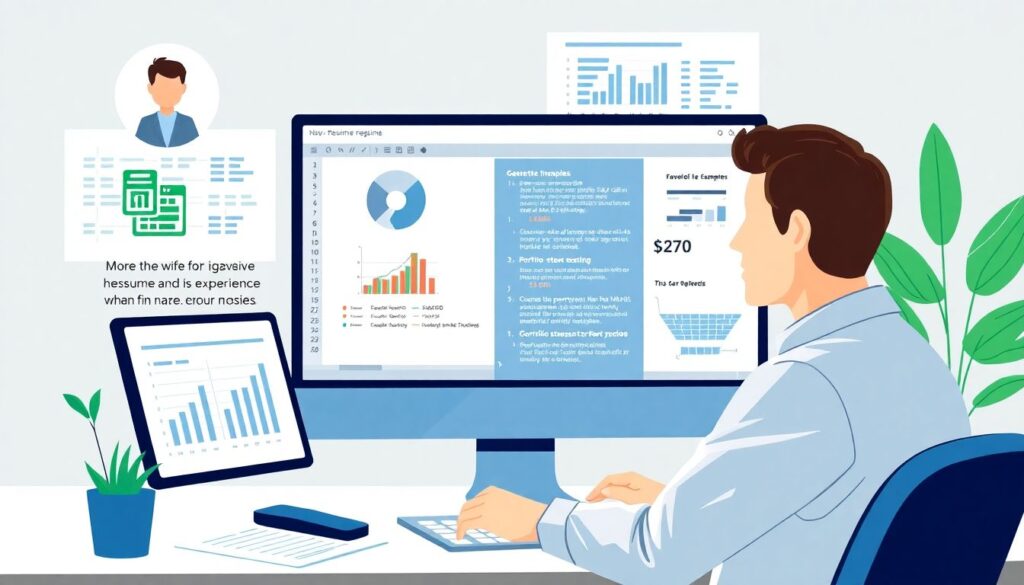 Как писать финансовые резюме для кандидатов на работу - иллюстрация