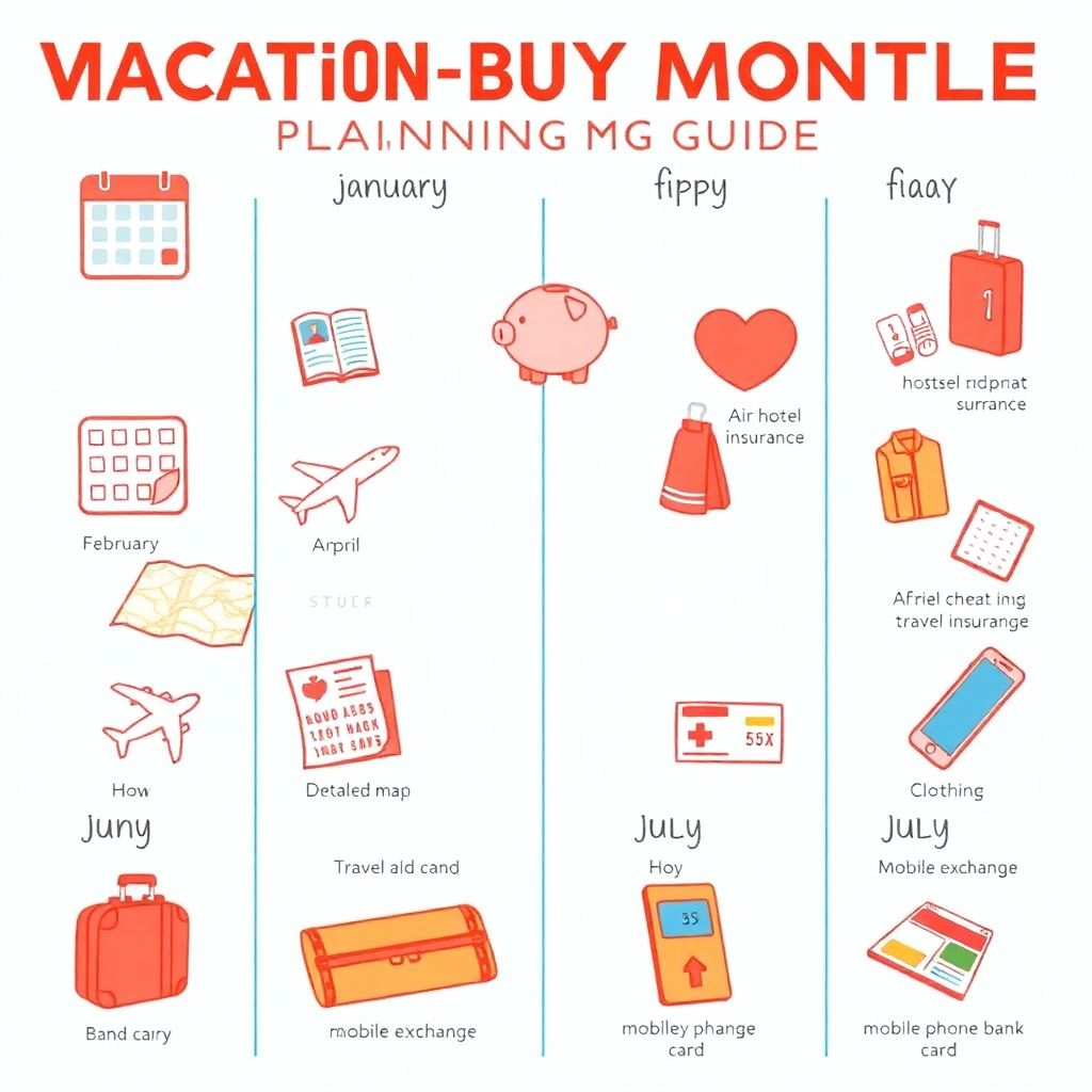 Как распределить отпускной бюджет по месяцам для финансово грамотного отдыха