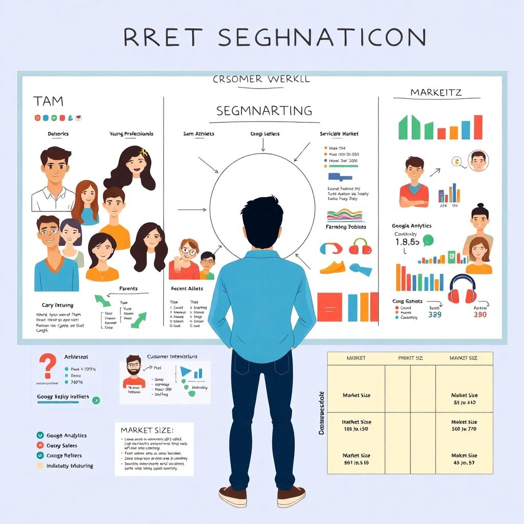Анализ рынка потребителей и сегментов для стартапа: пошаговое руководство