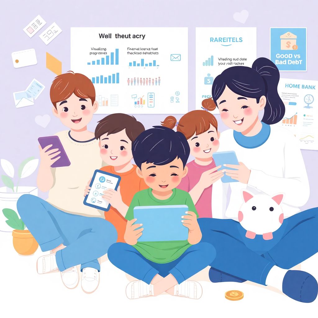 Финансовая грамотность детей: как научить контролировать долги и кредиты с раннего возраста