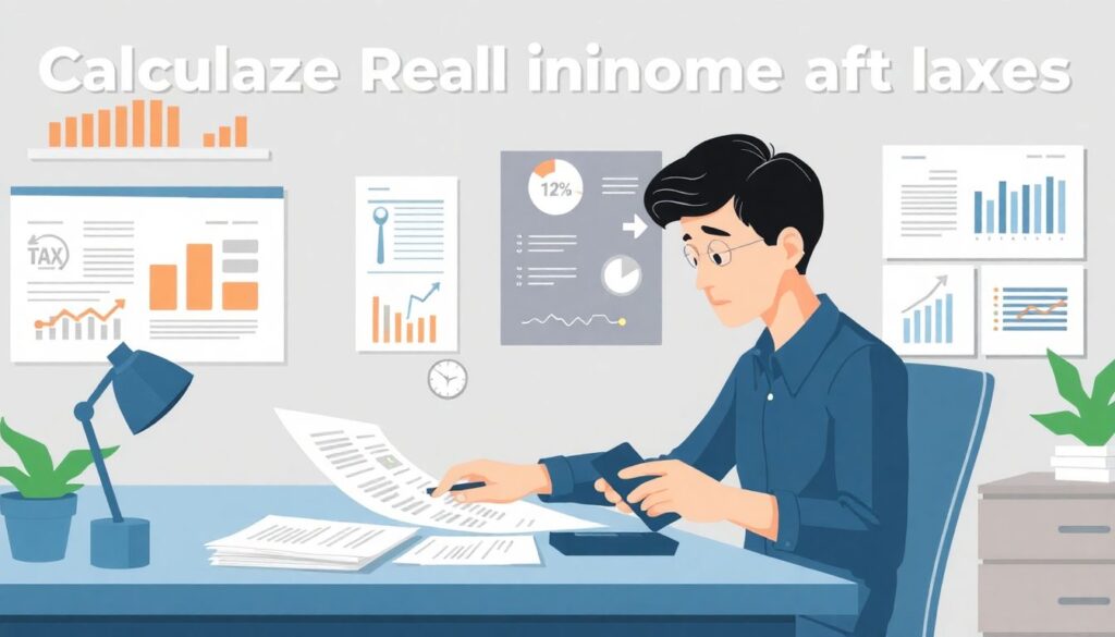 Как определить реальный доход после налогов - иллюстрация