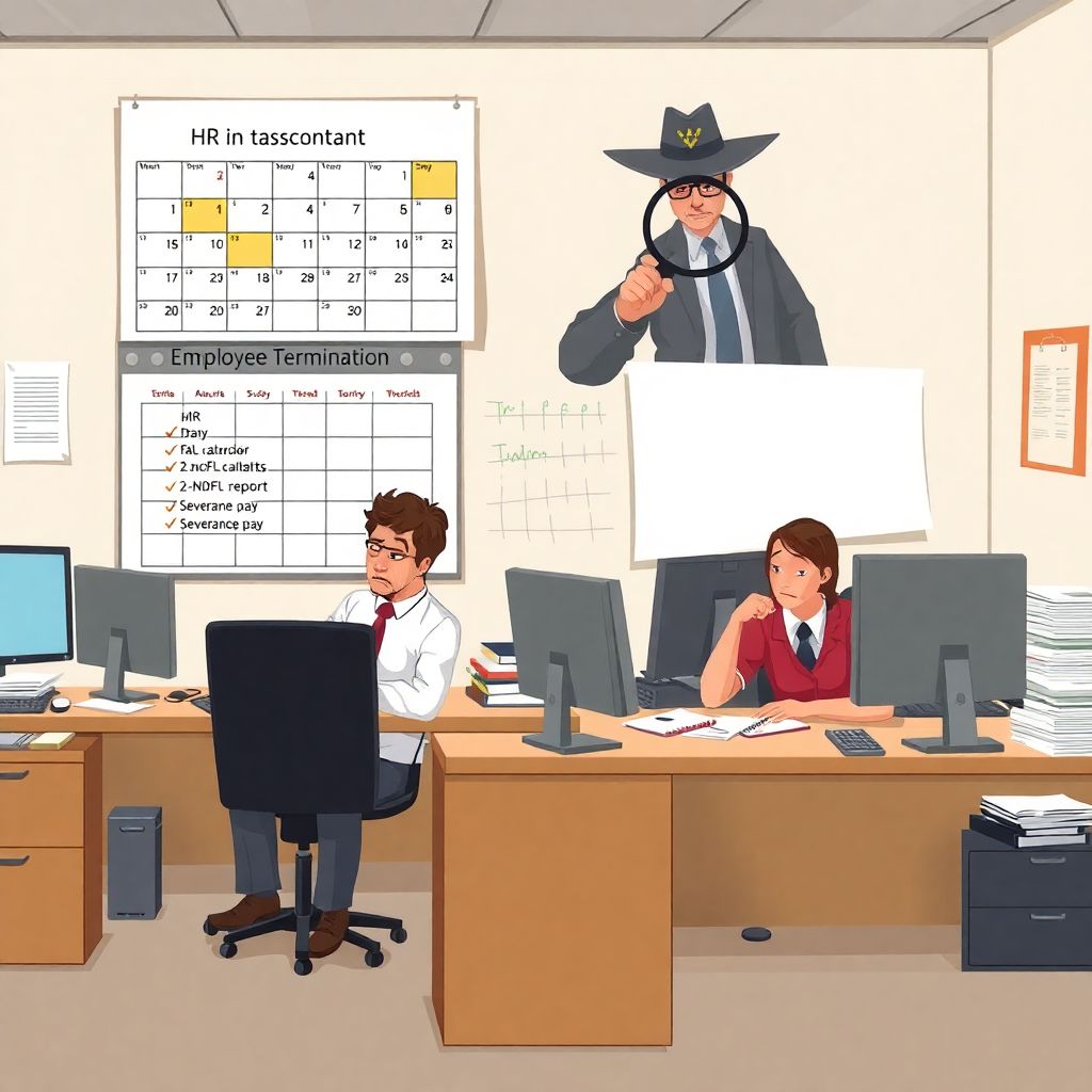 Налоги при уходе сотрудников: как не забыть об обязательных начислениях и отчетах