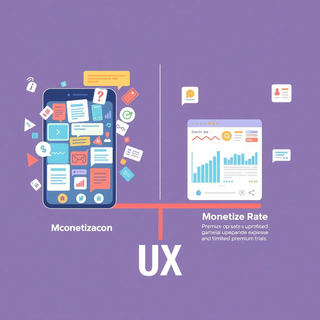 Анализ влияния монетизации на пользовательский опыт и поведение аудитории