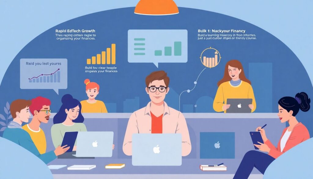 Как обучаться финансам через онлайн-курсы - иллюстрация