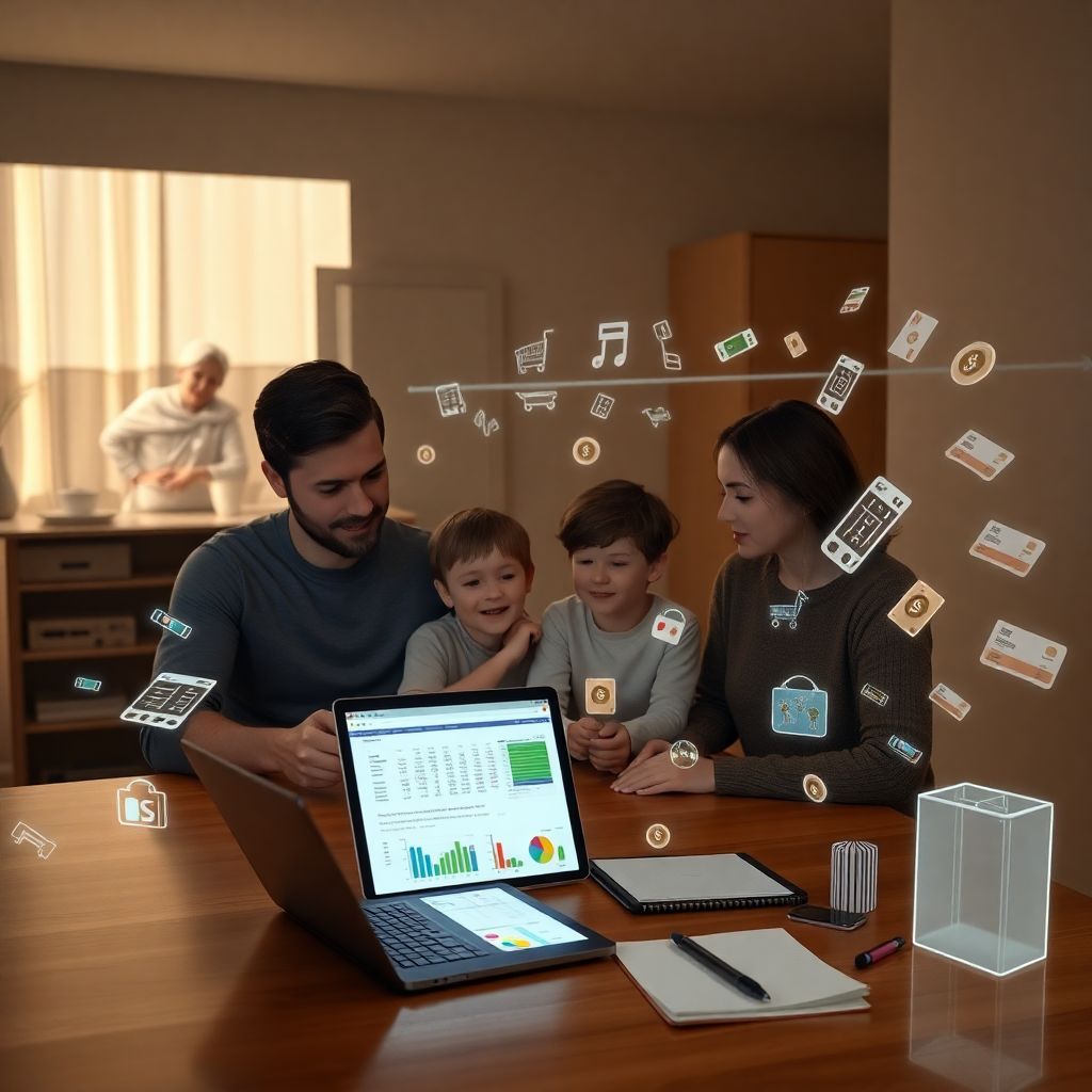 Как вести семейный бюджет и личные финансы в 2025 году, когда деньги невидимы