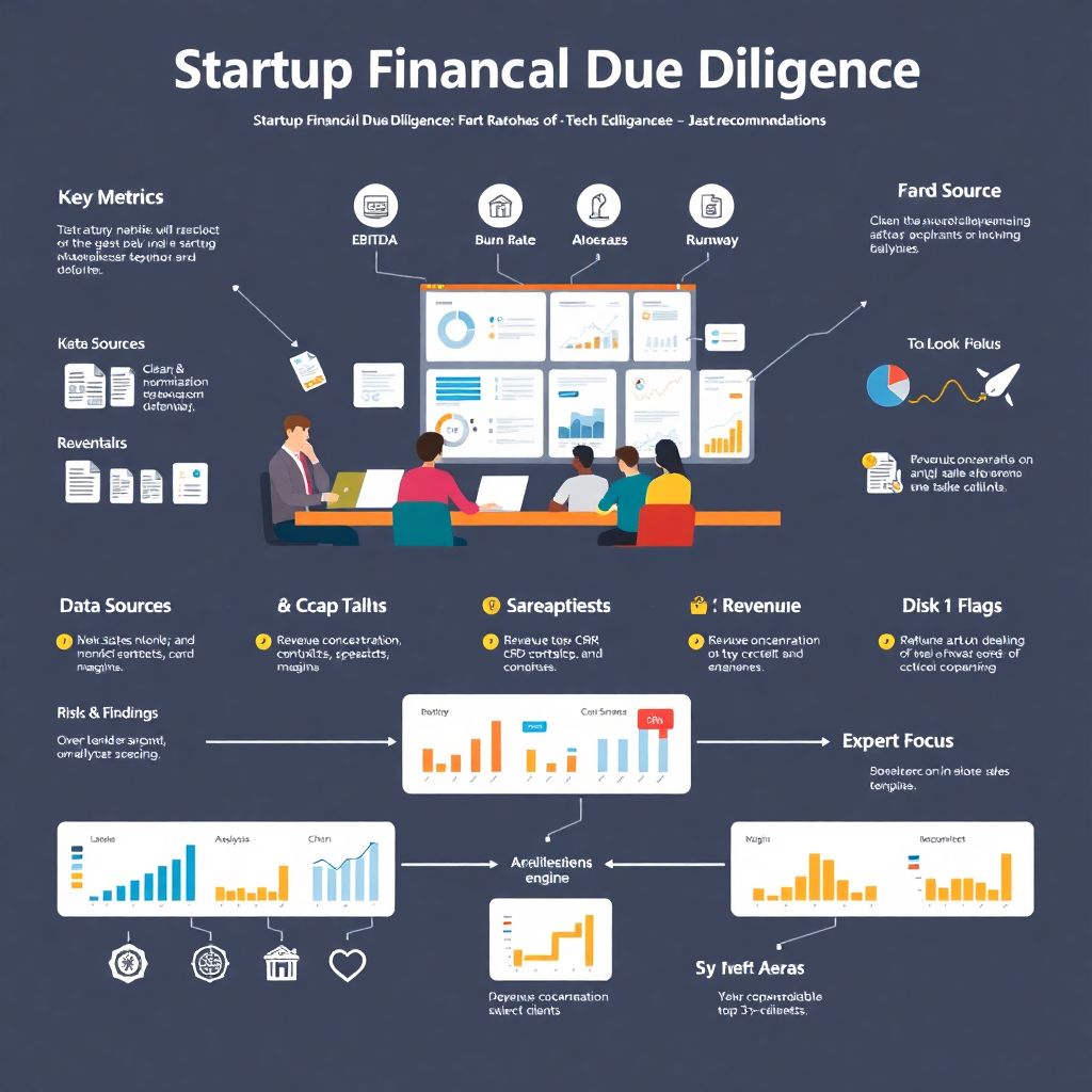 Финансовый due diligence стартапа: ключевые этапы и проверка рисков