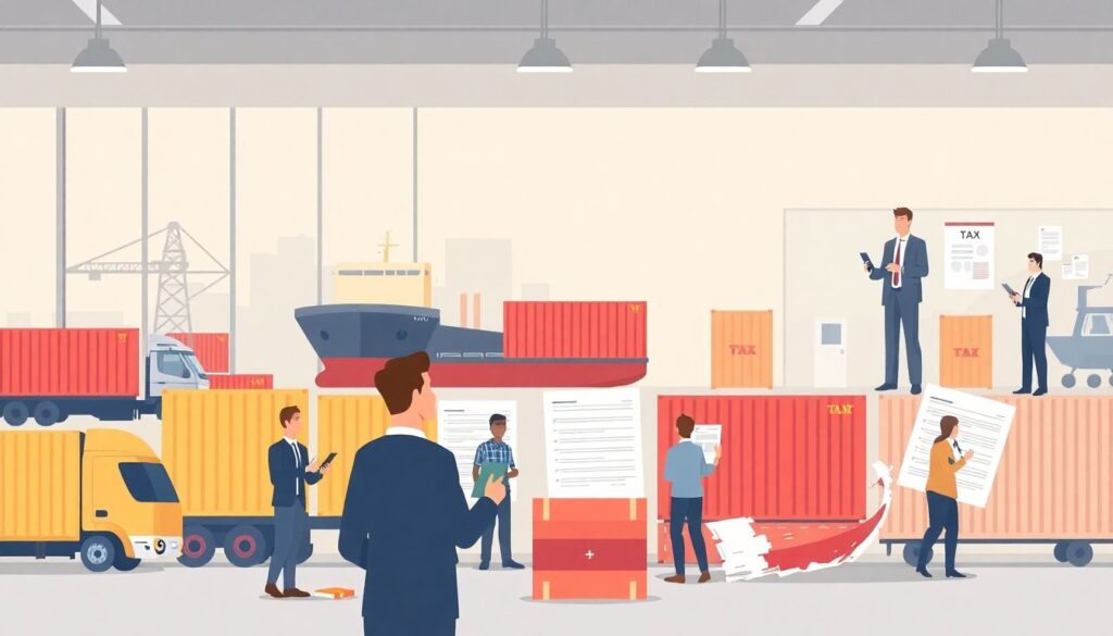 Как учитывать налоги при международной торговле - иллюстрация