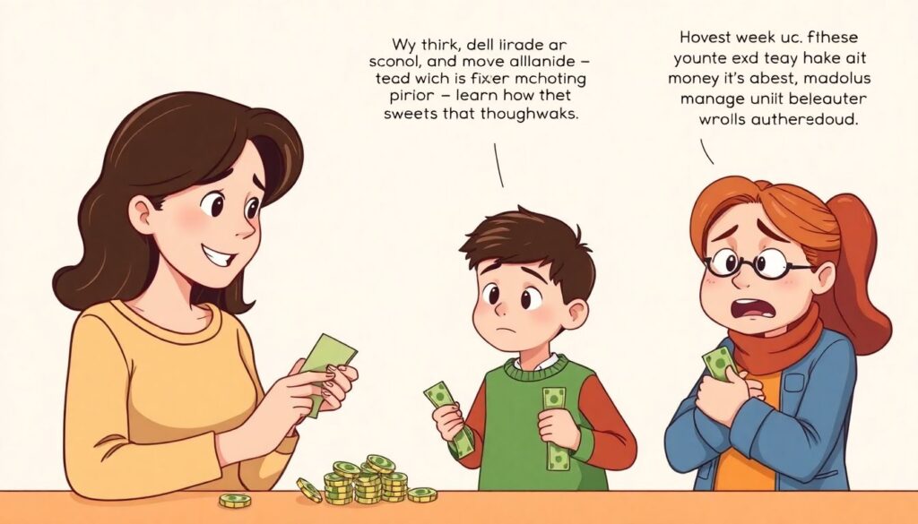 Как обучать детей финансовым привычкам дома - иллюстрация