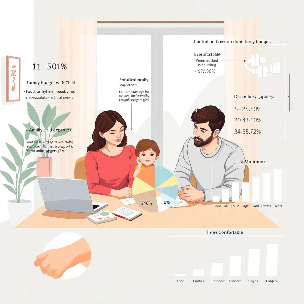 Семейный бюджет с детьми: как контролировать расходы на ребенка