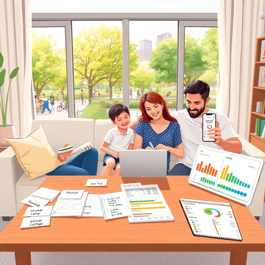 Как спланировать семейный бюджет на весну и лето без долгов и стресса