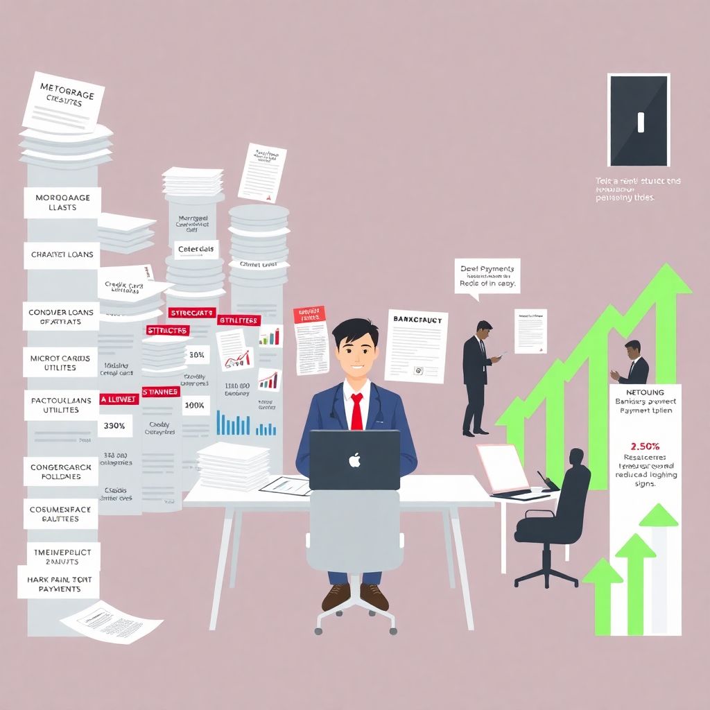 Реструктуризация долгов физических лиц: как снизить нагрузку и сохранить кредитную историю