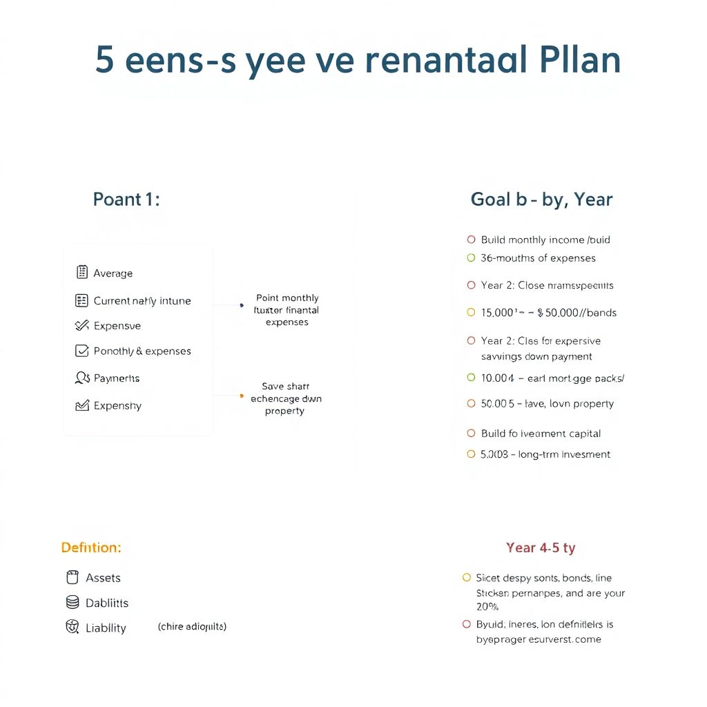 Финансовый план на 5 лет: как пошагово выстроить личный маршрут роста капитала