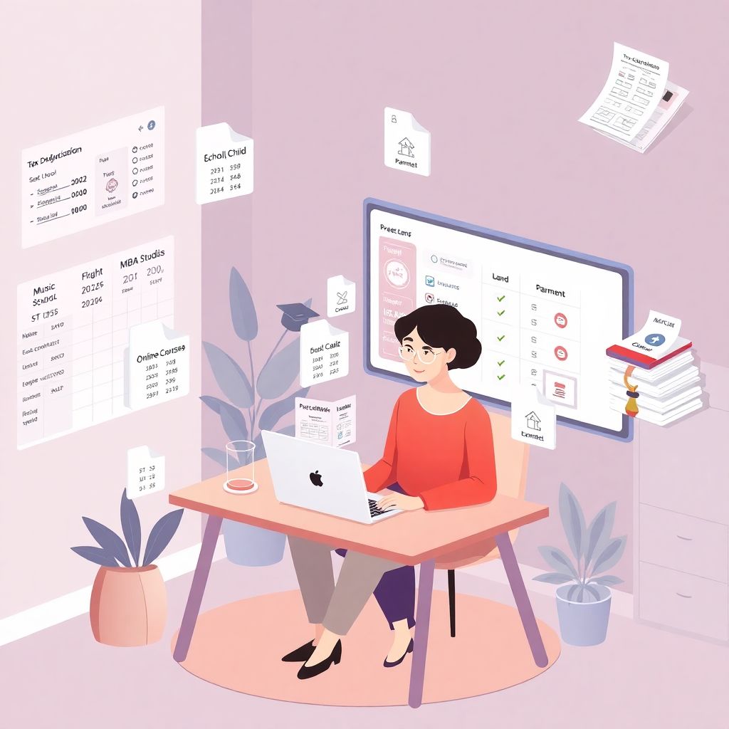 Налоговый вычет за обучение: как системой учета экономить семье